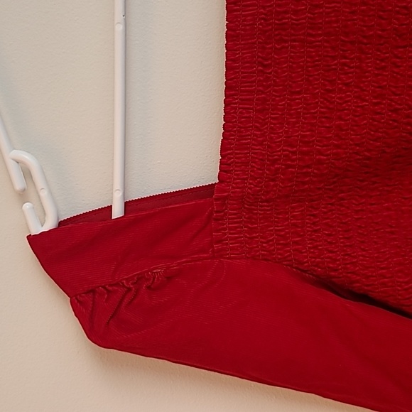 Gap Kids beautiful red, fine wale corduroy dress. Size large (10-11). - Picture 2 of 6